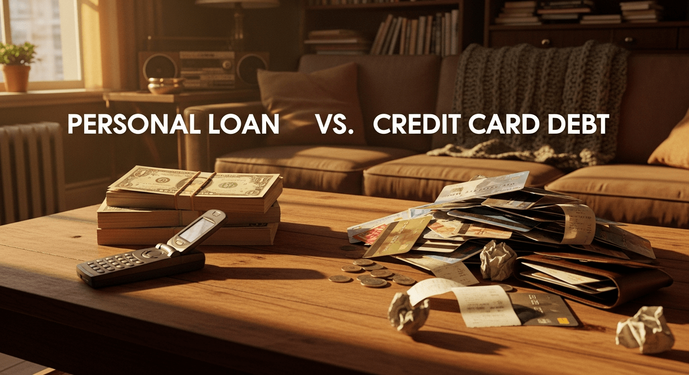 Personal Loan vs. Credit Card Debt: Which Is the Smarter Borrowing Option?
