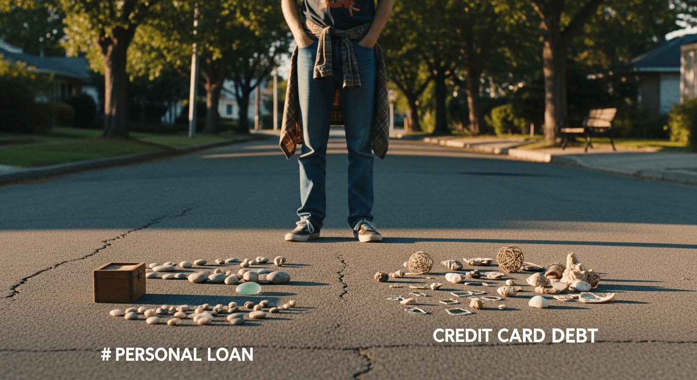 personal loan vs credit card debt