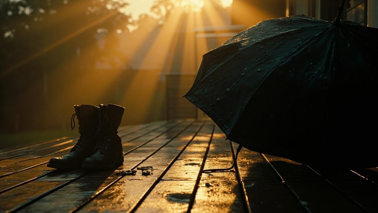 Umbrella insurance protection illustration