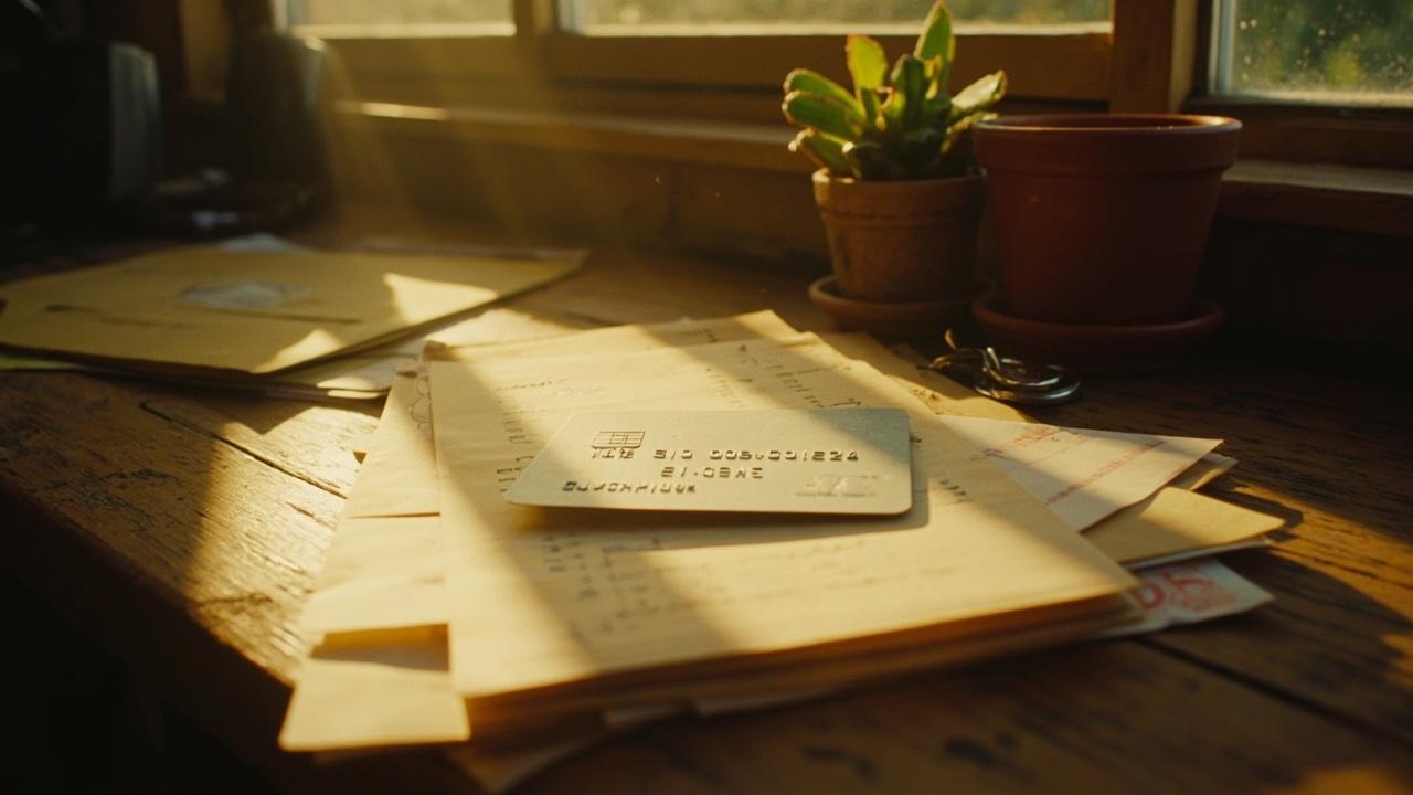 Secured credit card rebuilding credit illustration